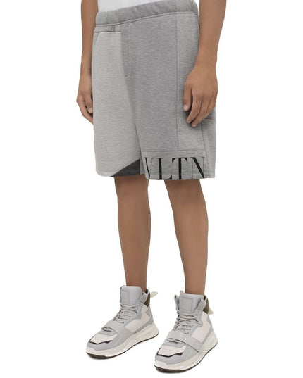 Valentino Gray Modal Shorts