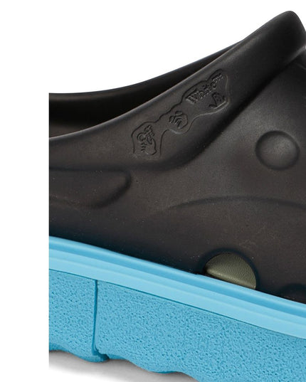 Off-White Black Rubber Slippers