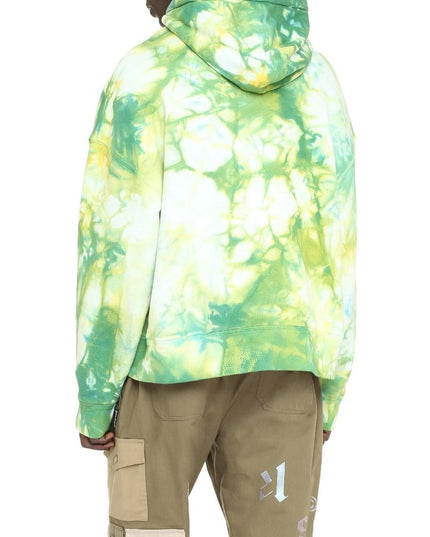 Palm Angels Green Cotton Sweatshirt