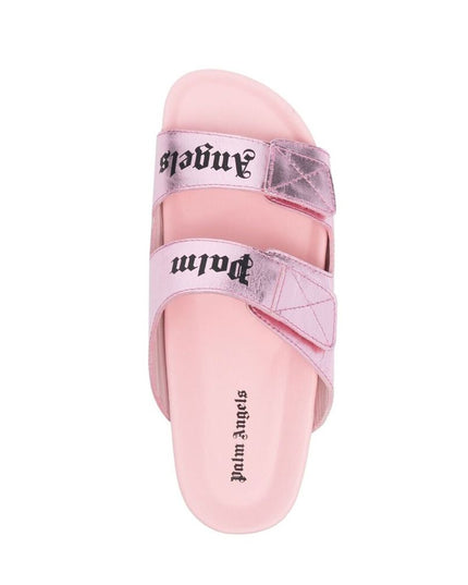 Palm Angels Multicolor Calfskin Sandals