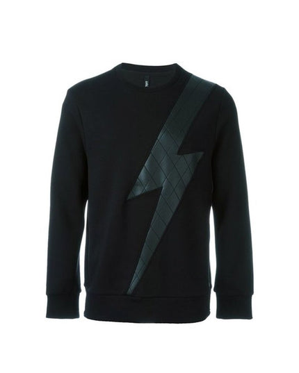 Neil Barrett Black Lyocell Sweatshirt
