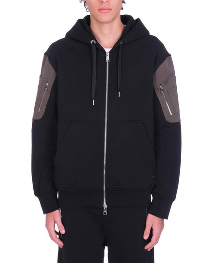 Neil Barrett Black Cotton Sweatshirt