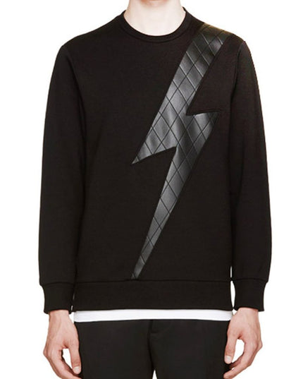 Neil Barrett Black Lyocell Sweatshirt