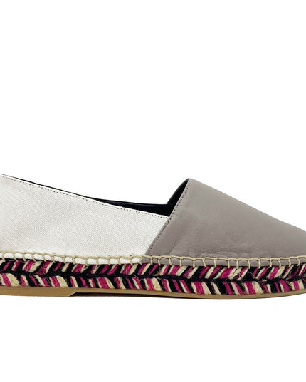 Off-White Beige Calfskin Espadrilles