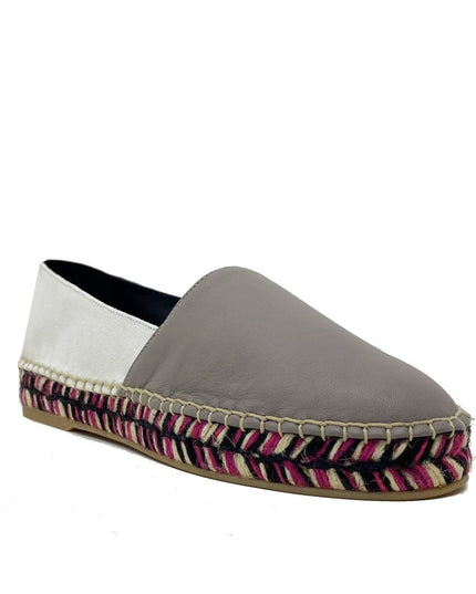 Off-White Beige Calfskin Espadrilles