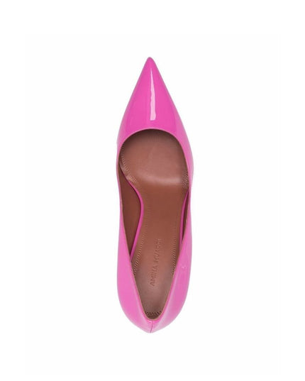 Amina Muaddi Multicolor Calfskin High Heel Pumps