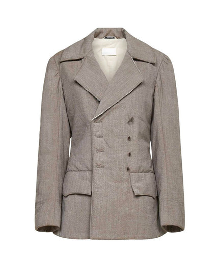 Maison Margiela Brown Wool Blazer