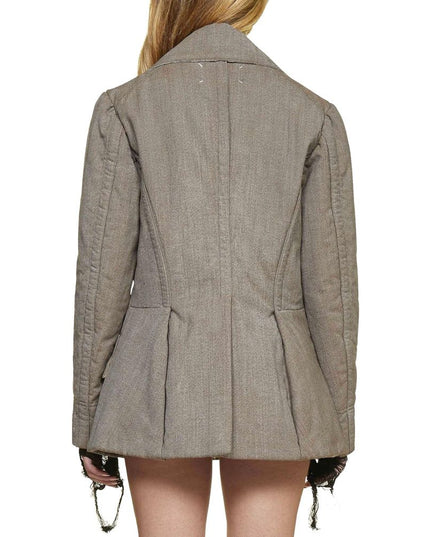 Maison Margiela Brown Wool Blazer