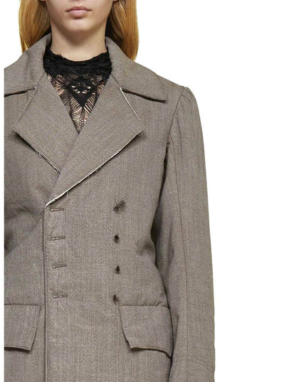 Maison Margiela Brown Wool Blazer