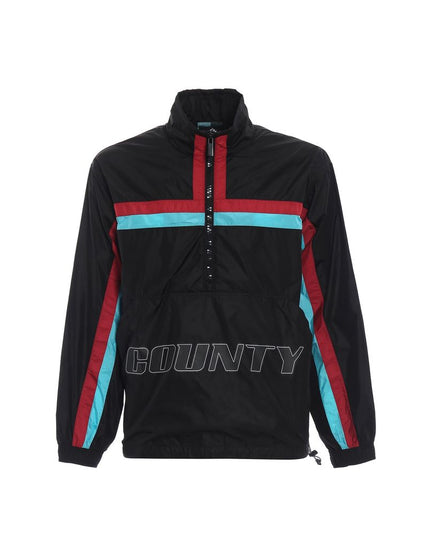 Marcelo Burlon Black Polyamide Shell Jacket