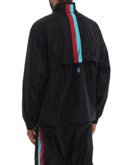 Marcelo Burlon Black Polyamide Shell Jacket