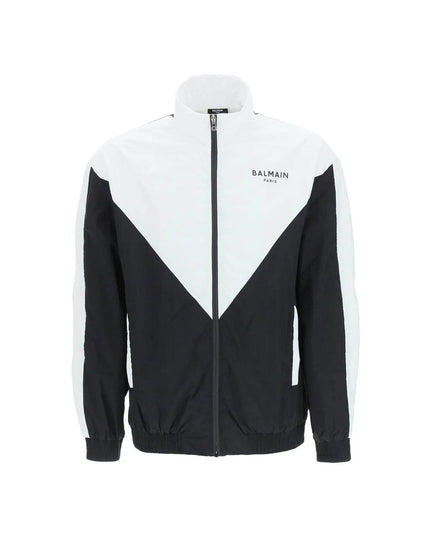 Balmain Black Polyamide Shell Jacket