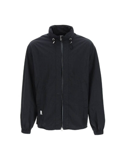 Balmain Black Nylon Shell Jacket