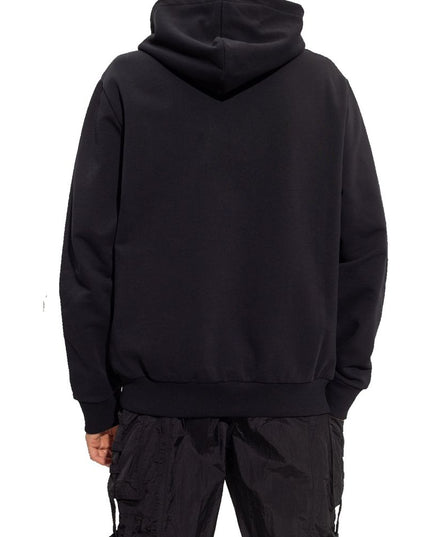 Balmain Black Cotton Sweatshirt
