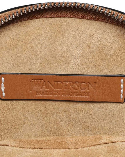 Jw Anderson Brown Canvas Shoulder Bag