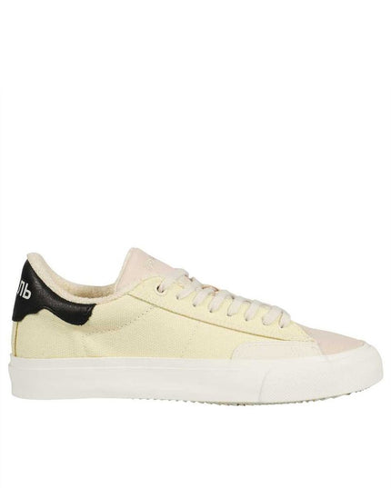 Heron Preston White Canvas Low Top Sneakers