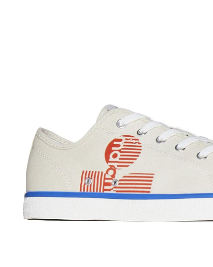 Isabel Marant Beige Canvas Low Top Sneakers
