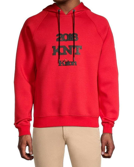 KNT KITON Red Elastane Sweatshirt