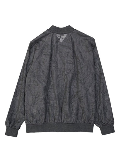 Brunello Cucinelli Gray Virgin Wool Bomber