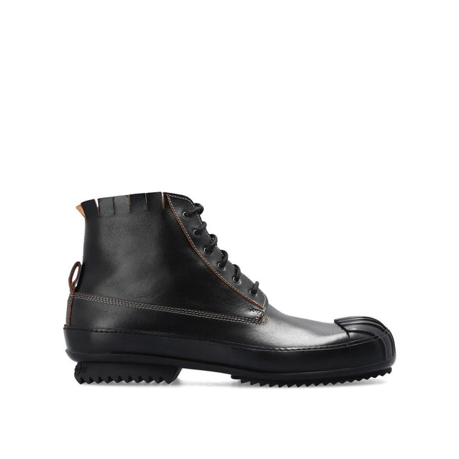 Maison Margiela Leather High-Top Sneakers
