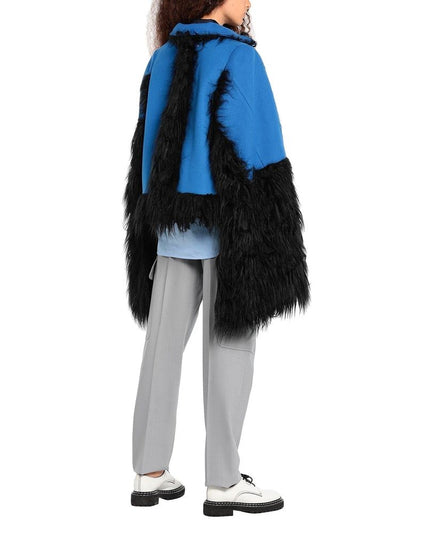 Maison Margiela Blue Wool Cloacks