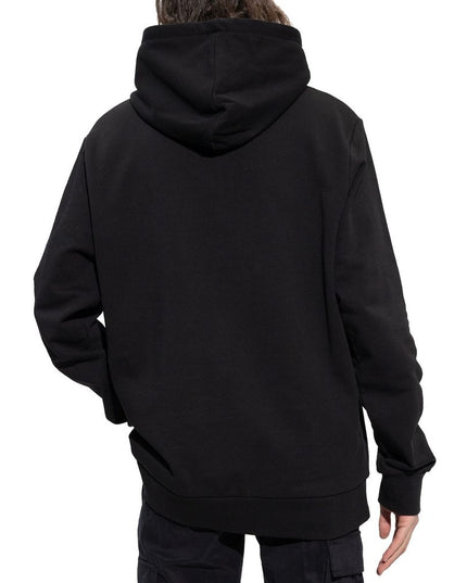 Balmain Black Cotton Sweatshirt