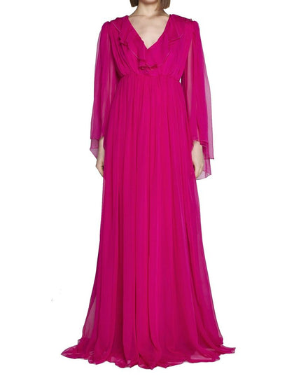 Gucci Multicolor Silk Casual Dress