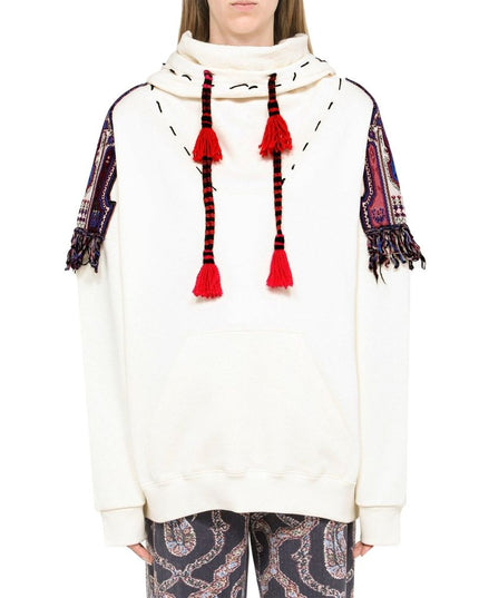 Etro White Cotton Sweatshirt