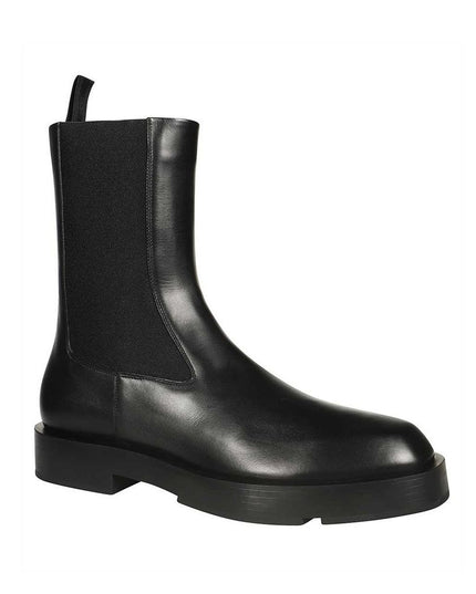 Givenchy Black Calfskin Chelsea Boots