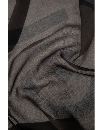 Givenchy Gray Cashmere Scarf