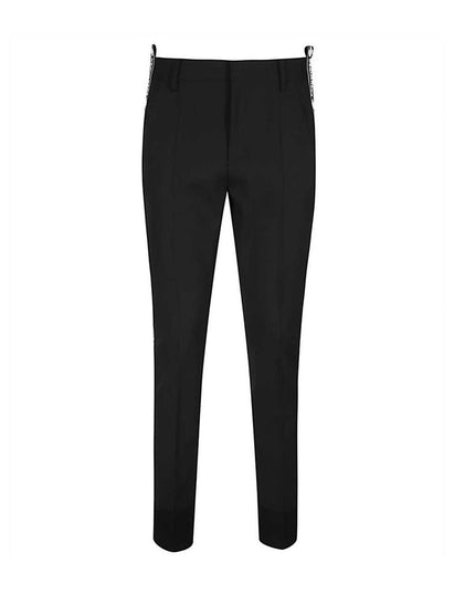Dsquared² Black Wool Dress Pants