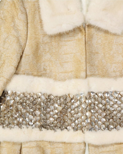 Dsquared² Beige Polyamide Coat