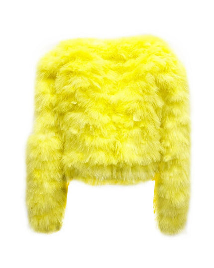 Dsquared² Yellow Feather Bomber