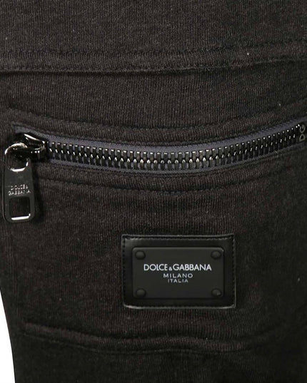 Dolce & Gabbana Gray Cotton Cargo Pants
