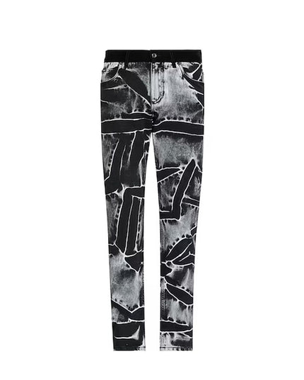 Dolce & Gabbana Black Cotton Jeans Denim
