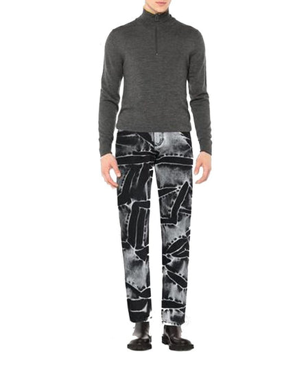 Dolce & Gabbana Black Cotton Jeans Denim