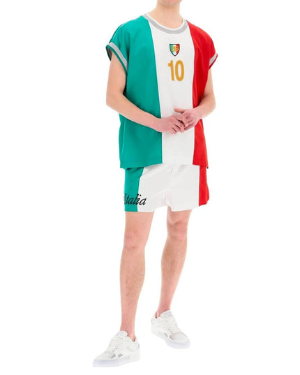 Dolce & Gabbana White Polyester T-Shirt