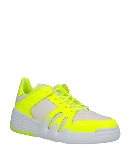 Giuseppe Zanotti White Calfskin Chunky Sneakers