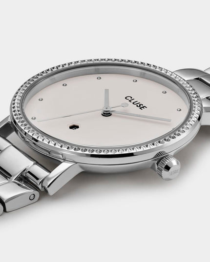 Cluse Silver Stainless Steel Bracelet Watch
