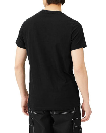Diesel Black Cotton T-Shirt