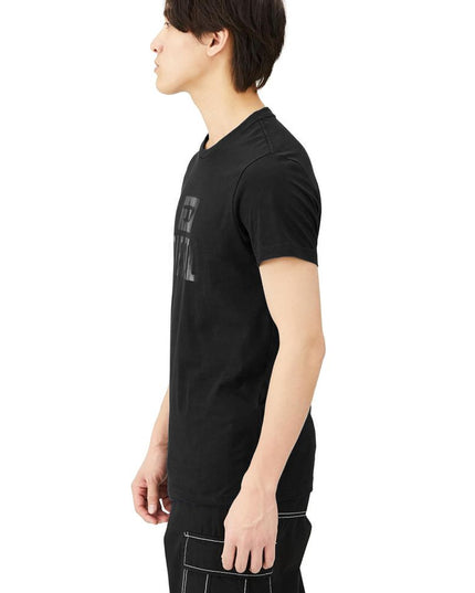 Diesel Black Cotton T-Shirt
