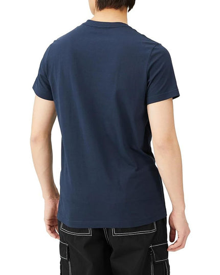 Diesel Blue Cotton T-Shirt