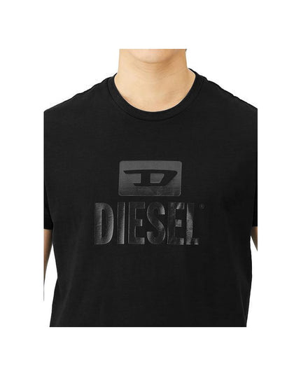 Diesel Black Cotton T-Shirt