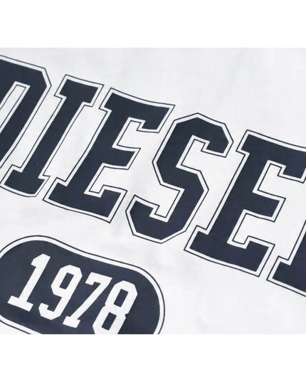 Diesel White Cotton T-Shirt