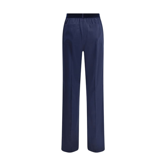 Tom Ford Blue Elastane Casual Pants