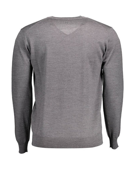 Harmont & Blaine Gray Wool Sweater