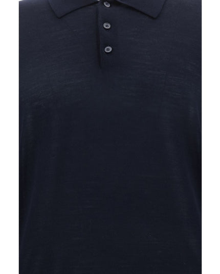 Golden Goose Blue Fleece Wool Shirt