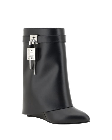 Givenchy Black Calf Leather Bos Taurus Ankle Boots
