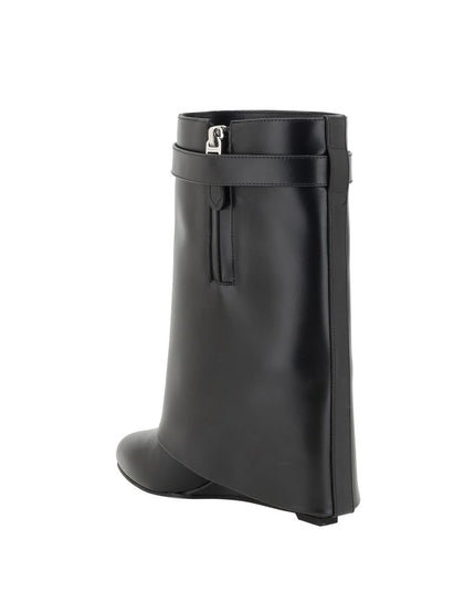 Givenchy Black Calf Leather Bos Taurus Ankle Boots