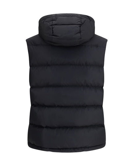 Valentino Black Goose Down Sleveless Jacket
